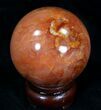 Colorful Carnelian Agate Sphere #32091-2